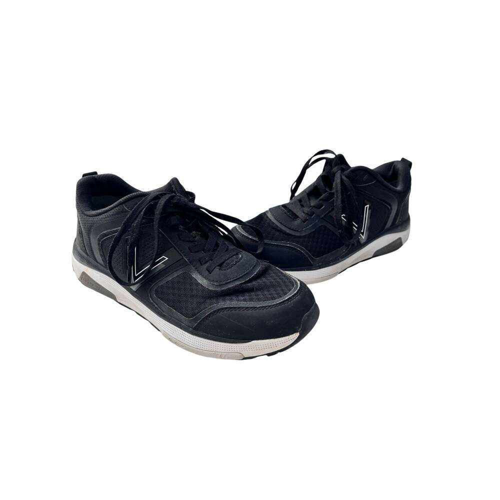 Vionic Womens Strider Black Athletic Shoes 9